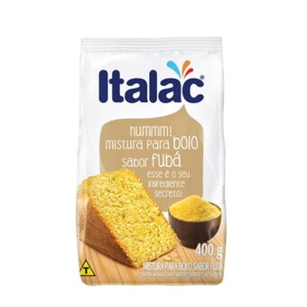 Mistura Para Bolo Italac Fubá Pacote 400G