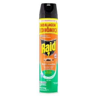 Inseticida Raid Multi Insetos Eucalipto Aeroosol 450Ml Leve Mais Pague Menos