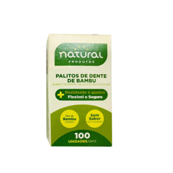 Palito De Dente Natural Caixa 100 Un