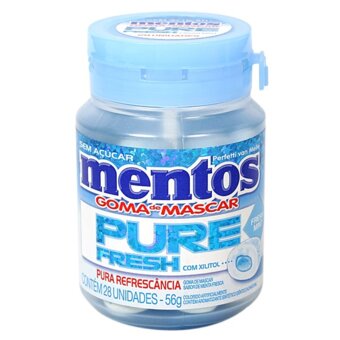 Goma De Mascar Mentos Pure Fresh Fresh Mint 56G