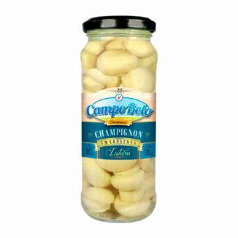 Champignon Campo Belo Inteiro Vidro 180G