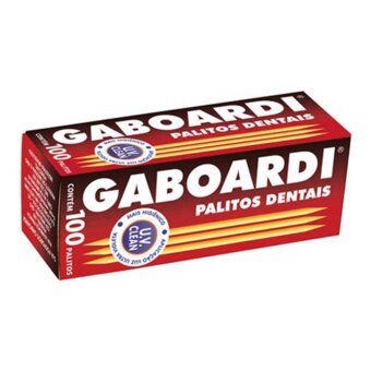 Palito De Dente Gaboardi Embalagem 80 Un