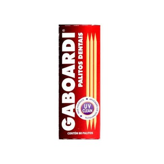 Palito De Dente Gaboardi Embalagem 80 Un