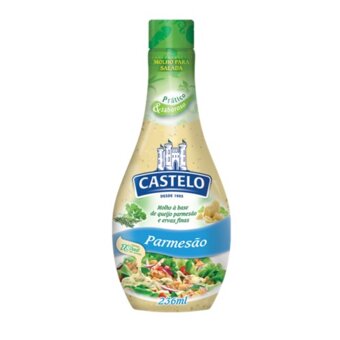Molho Para Salada Castelo Parmesão Embalagem 236Ml