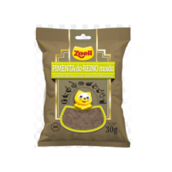 Pimenta Do Reino Zaeli Moída Embalagem 30G