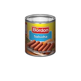 Salsicha Enlatada Bordon 180Gg