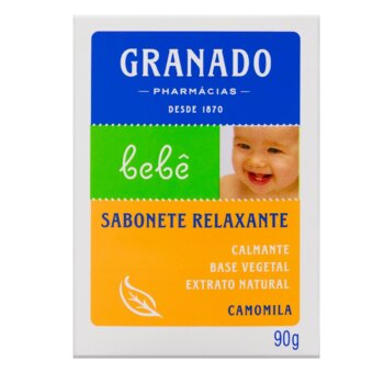 Sabonete Granado Bebê Camomila Embalagem 90G
