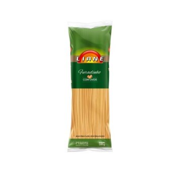 Macarrão Furadinho Liane Com Ovos Pacote 500G