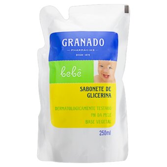 Sabonete Líquido Granado Bebê Glicerina Refil 250Ml