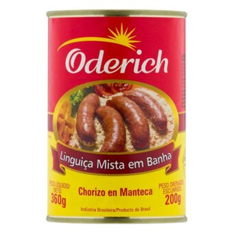 Linguiça Mista Oderich Embalagem 360G