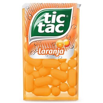 Bala Tic Tac Laranja 16G