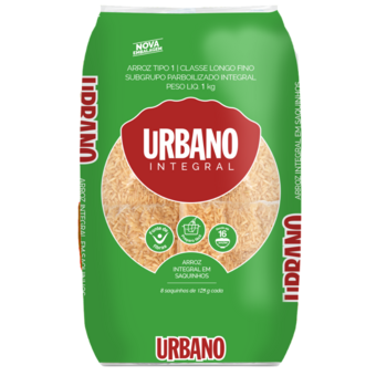 Arroz Urbano Integral Saquinhos 1Kg