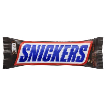 Chocolate Snickers Embalagem 45G