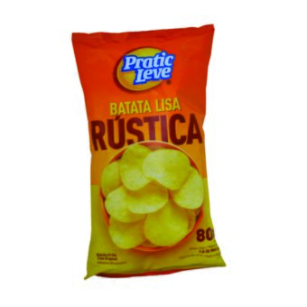 Batata Frita Pratic Leve Lisa Rústica 80G