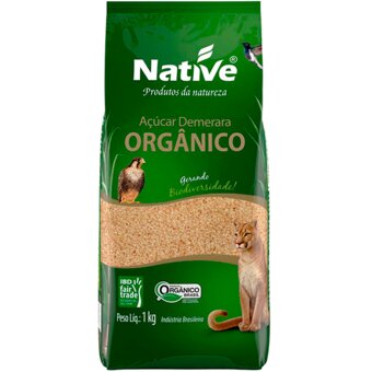 Açúcar Demerara Orgânico Native 1Kg