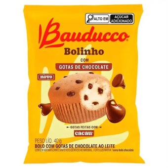 Bolinho Bauducco Gotas De Chocolate 40G