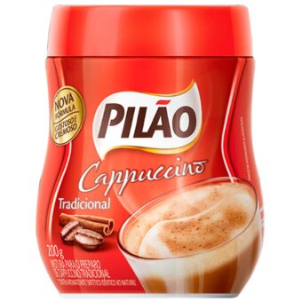 Café Cappuccino Pilão Tradicional 200G
