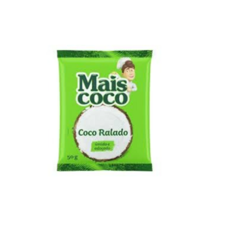 Coco Ralado Mais Coco Úmido E Adoçado 50G