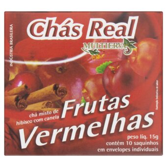 Cha Real Frutas Vermelhas C/Canela 15G