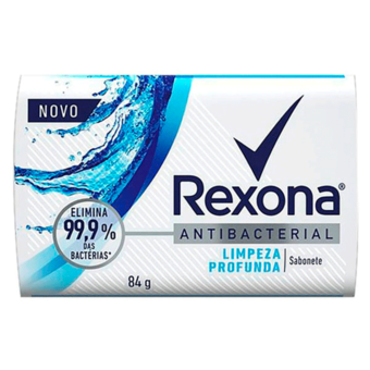Sabonete Rexona Antibacteriano Limpeza Profunda 84G