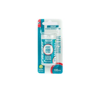 Fio Dental Dentrat Fresh Extra Fino Menta Embalagem 100M
