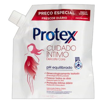 Sabonete Íntimo Protex Delicate Care Refil 140Ml