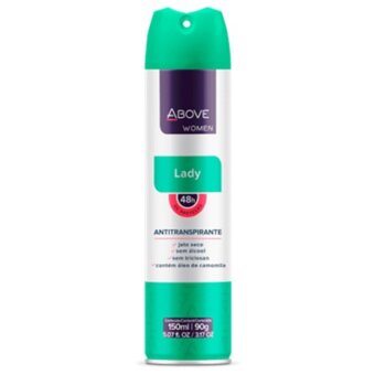 Desodorante Feminino Above Lady Aerosol 150Ml