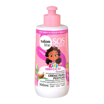 Creme Para Pentear Salon Line S.O.S. Kids Cachos Embalagem 300Ml
