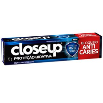 Creme Dental Closeup Bio Protect Anti Caries 70G