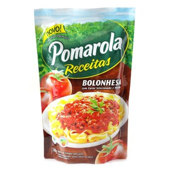 Molho De Tomate Pomarola Receitas Bolonhesa Sachê 300G