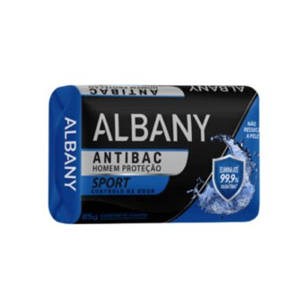 Sabonete Albany Homem Azul 85G