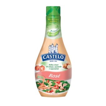 Molho Para Salada Castelo Rosé Embalagem 236Ml