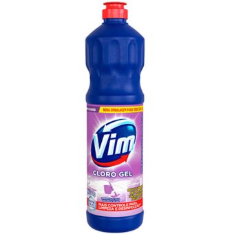 Cloro Gel Vim Aditivado Lavanda 700Ml