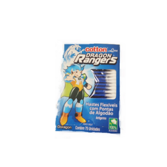 Cotonete  Cotton Line Midori Com 75 Unidades