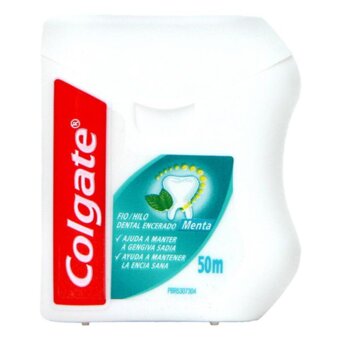 Fio Dental 50M Colgate Nylon Menta Und.