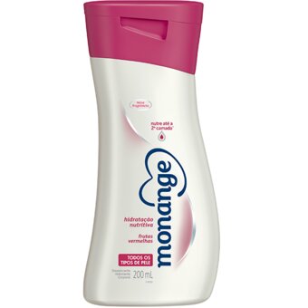 Loção Hidratante Monange Frutas Vermelha 200Ml