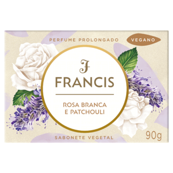 Sabonete Francis Clássico Branco 90G