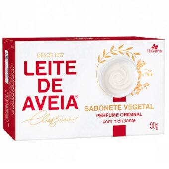 Sabonete Leite De Aveia Davene Perfume Original 90G