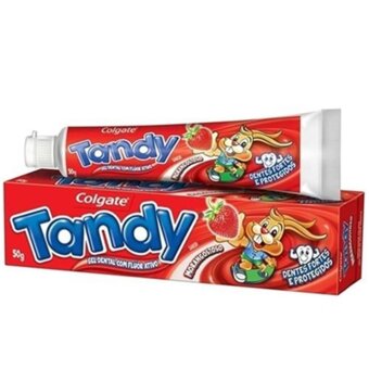 Creme Dental Tandy Morango 50G