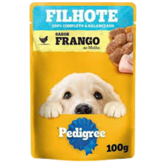 Ração Para Cães Pedigree Filhote Frango sache 100G