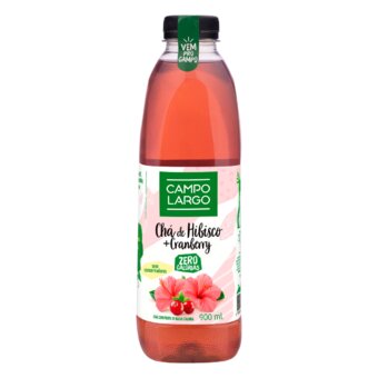 Chá Campo Largo Hibisco E Cranberry Zero 900Ml
