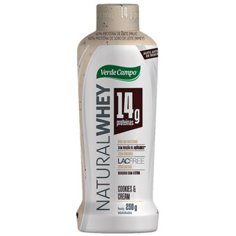 Iogurte Lacfree Whey Verde Campo Cookie E Cream 250G