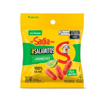 Salame Snack Sadia Limão 36G