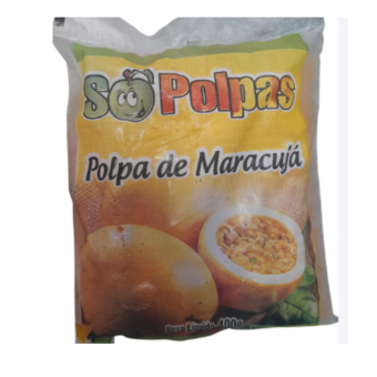 Polpa Fruta Só Polpas Maracujá 400G