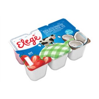 Bebida Láctea Elege Morango E Coco 540G