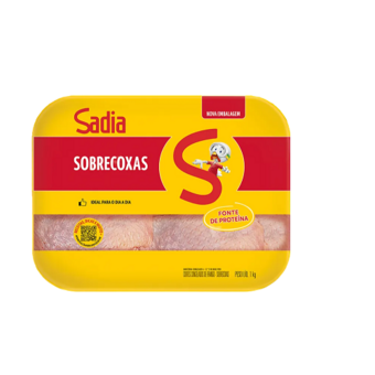 Sobrecoxa De  Frango Sadia Bandeja 1Kg