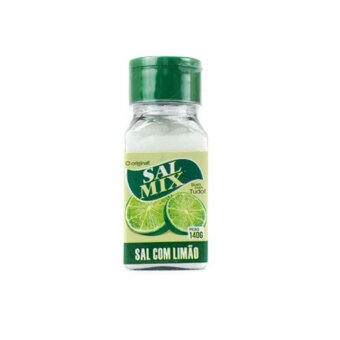 Sal Com Limão Salmix Com Saleiro Embalagem 140G