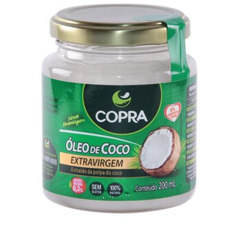 Óleo De Coco Extra Virgem Copra 200Ml
