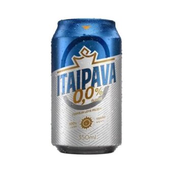Cerveja Itaipava Zero Álcool Lata 350Ml