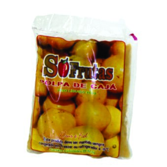 Polpa Fruta Só Fruta Cajá 350G